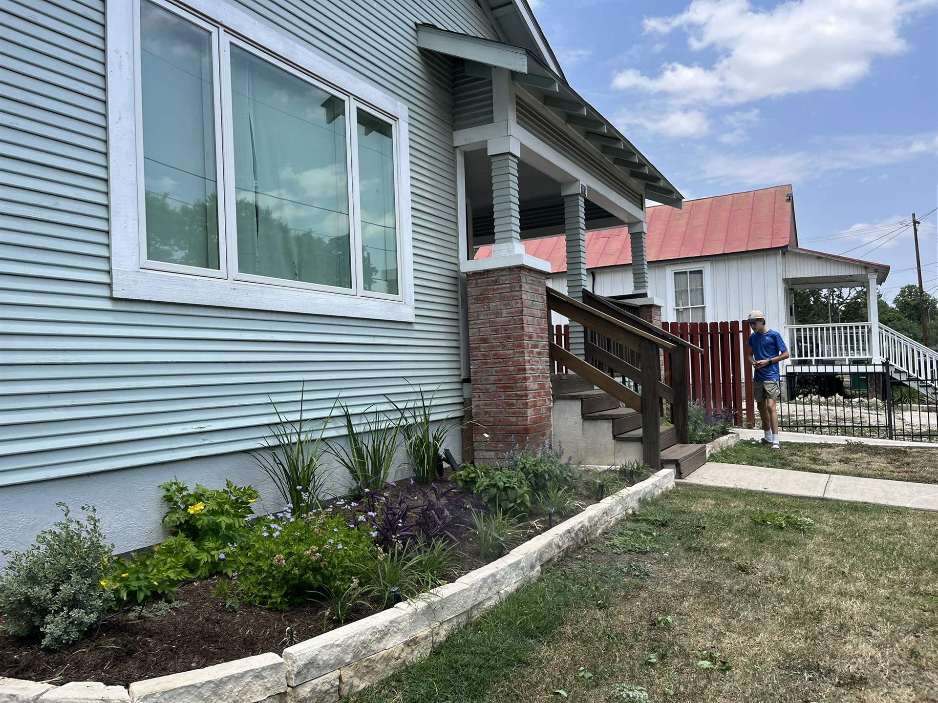 Finished landscape upgrade